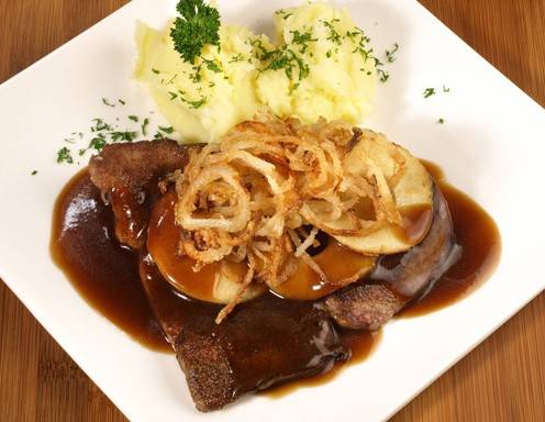 Glacierte Kalbsleber Rezept - ichkoche.de Glacierte Kalbsleber Rezept - ichkoche.de