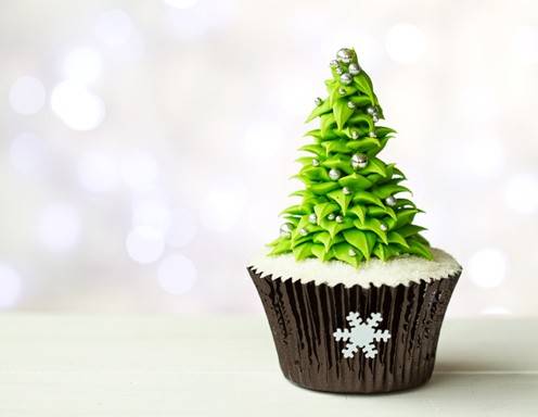 Weihnachtscupcakes Rezept
