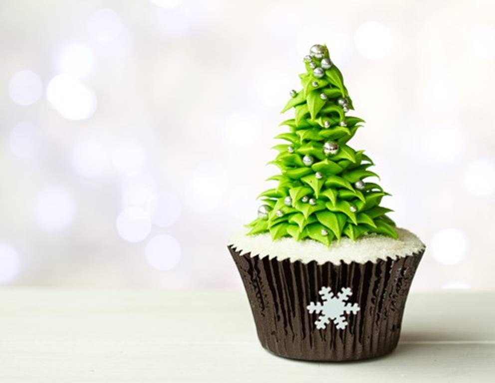 Weihnachtscupcakes Weihnachtscupcakes