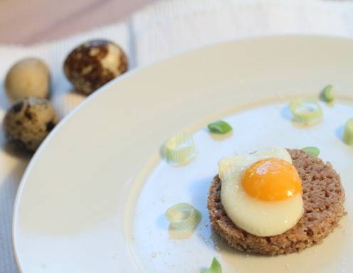 Wachteleier Spiegelei Rezept