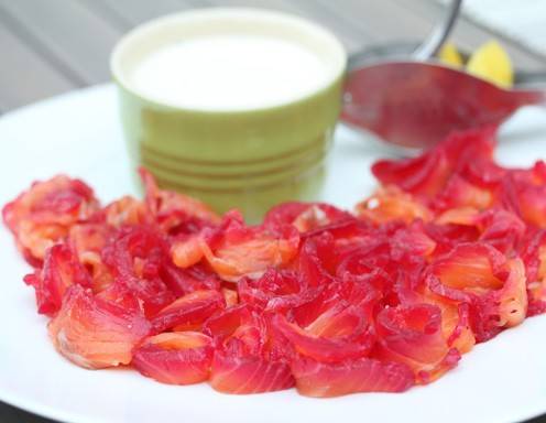 Selbst gebeizter Lachs Rezept
