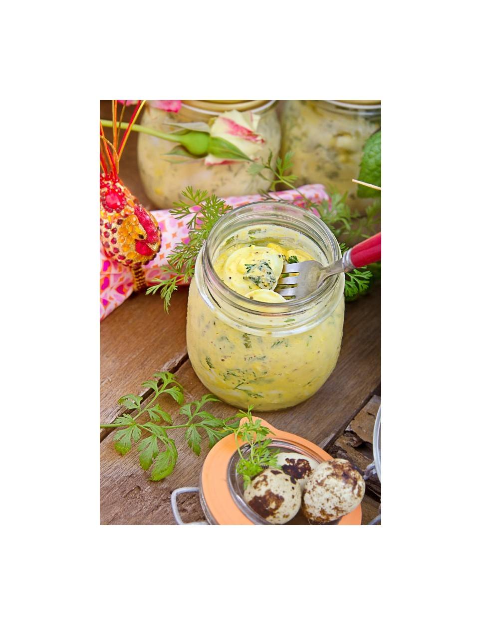 Wachteleier-Salat Rezept