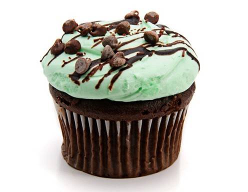 Schoko-Minz-Cupcakes Rezept - ichkoche.at