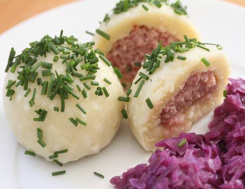 Selchfleischknödel