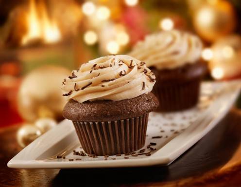 Vanillekipferl Cupcakes