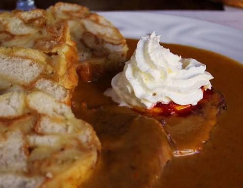 Böhmischer Rinderbraten Svickova Rezept