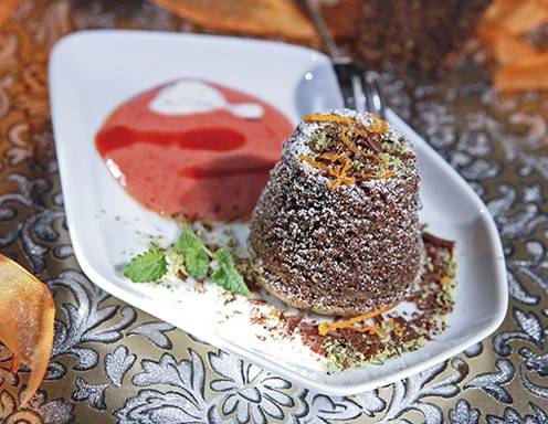 Kürbiskernöl-Schokotörtchen Rezept