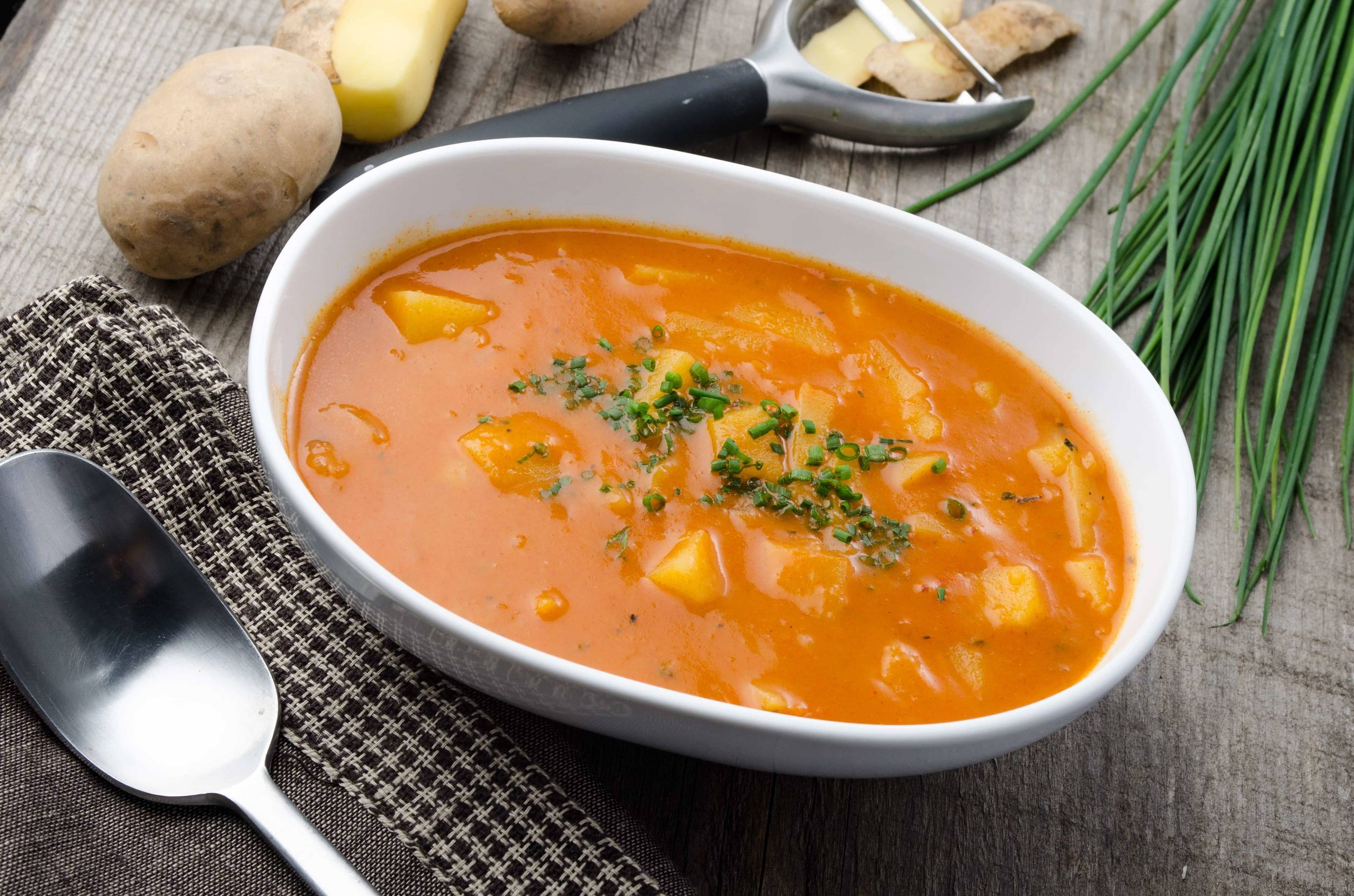 Rezept für Erdäpfelgulasch auf Wiener Art