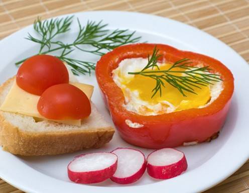 Paprika Spiegelei Rezept