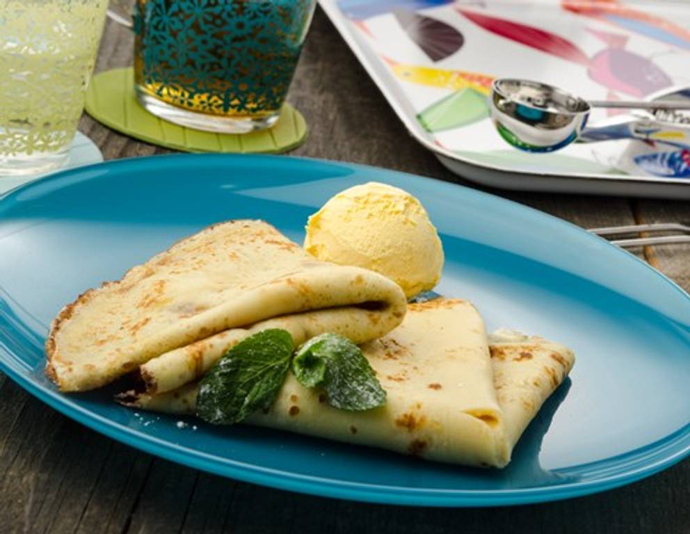 Eispalatschinke Eispalatschinke