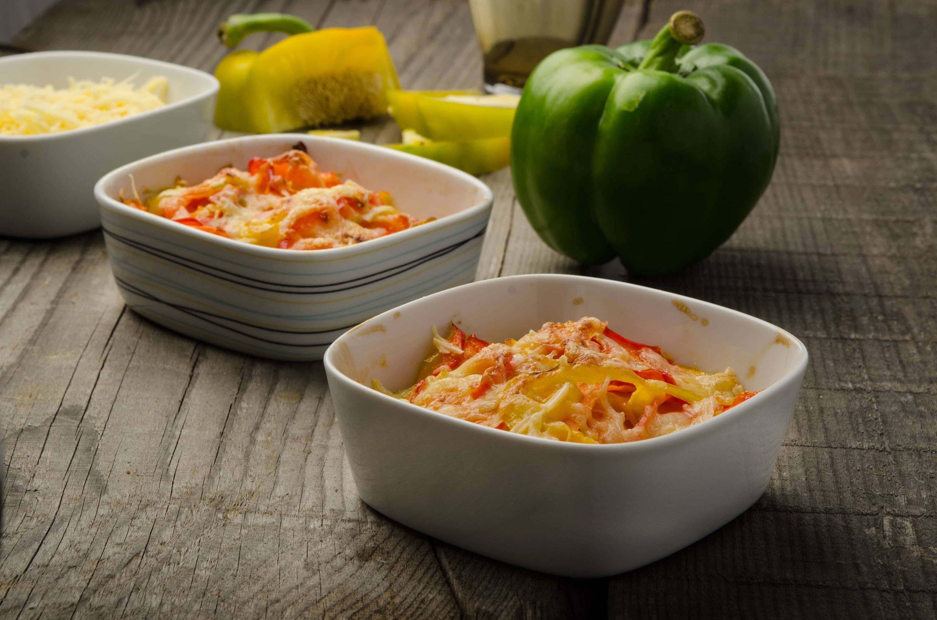  	Überbackener Gemüseauflauf Rezept