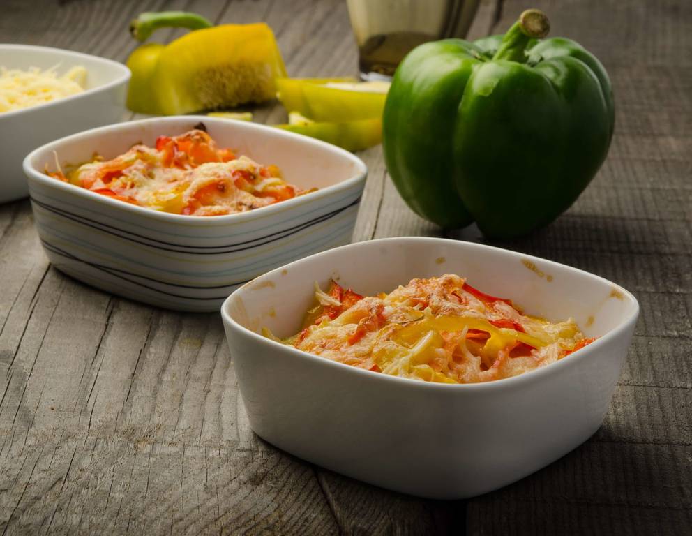 Überbackener Gemüseauflauf Überbackener Gemüseauflauf