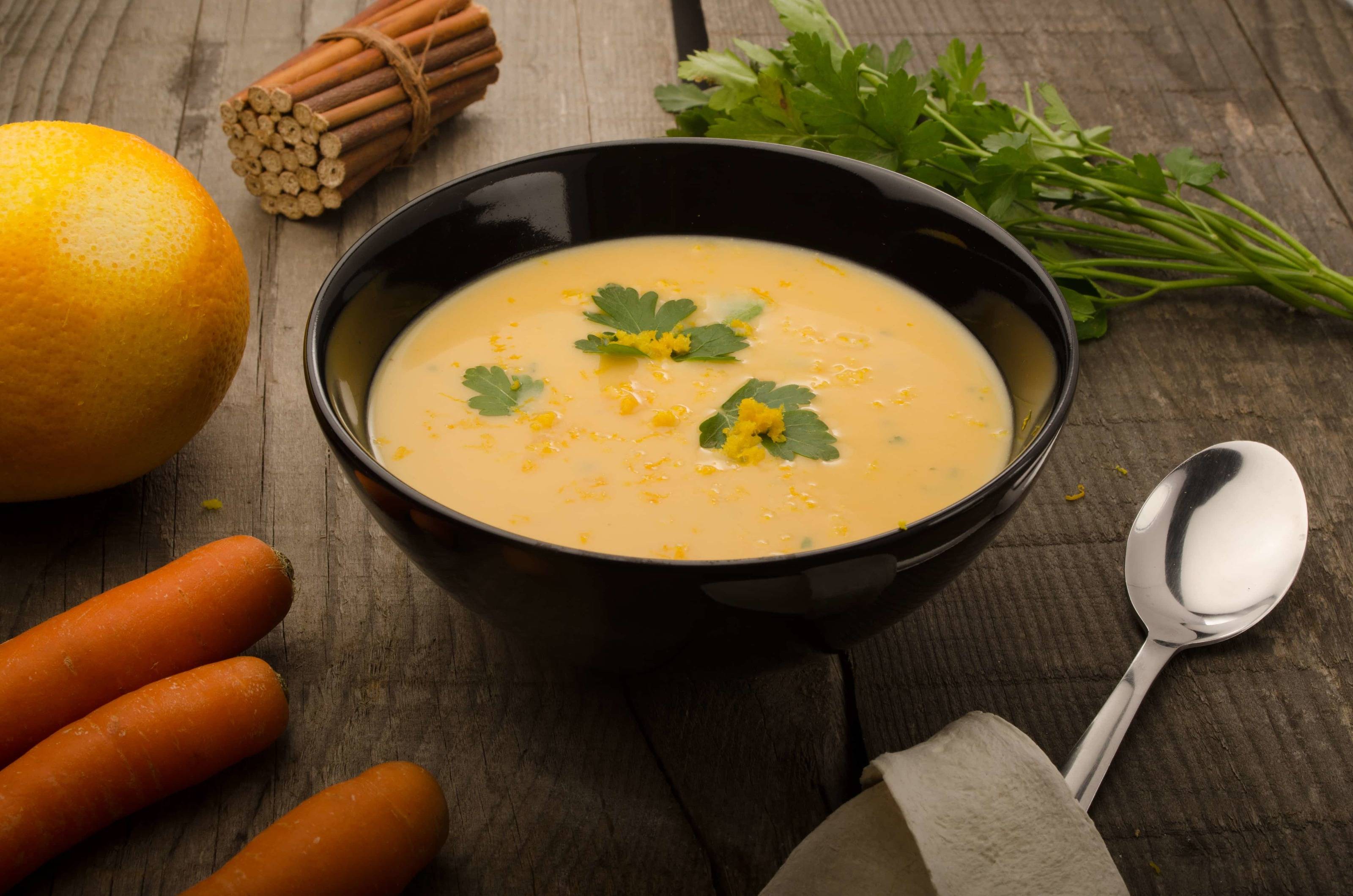 Karotten-Ingwer-Suppe