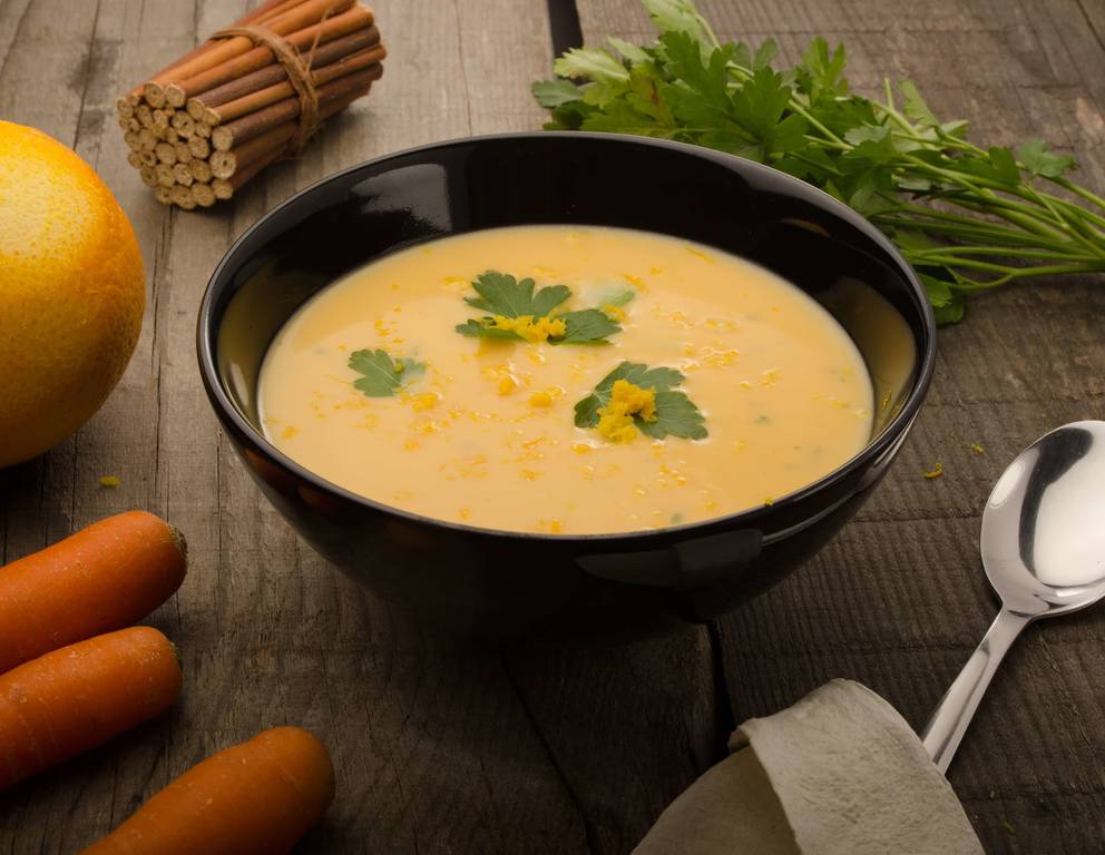 Karotten-Ingwer-Suppe Karotten-Ingwer-Suppe