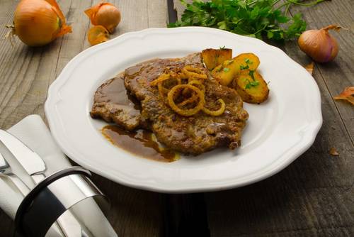 Zwiebelrostbraten Rezept