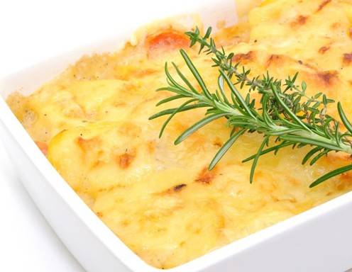 Erdäpfelgratin Rezept