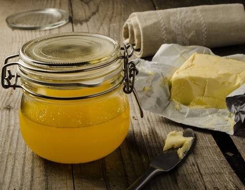 Rezept für selbst gemachtes Butterschmalz