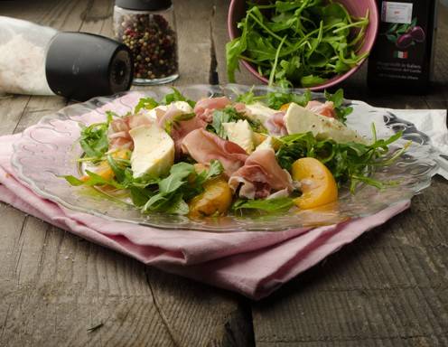 Italienischer Pfirsichsalat Rezept - ichkoche.de