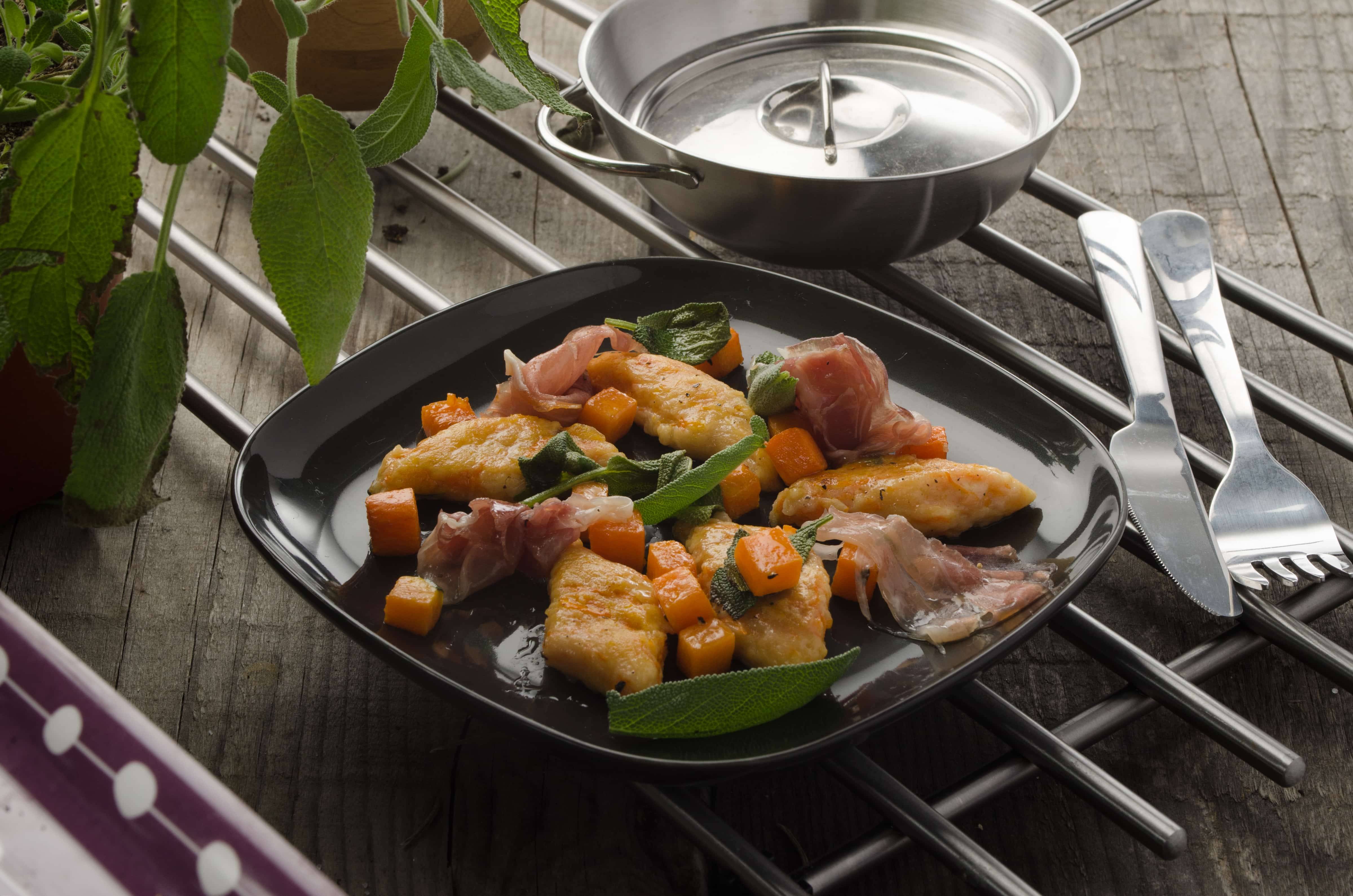 Kürbisgnocchi