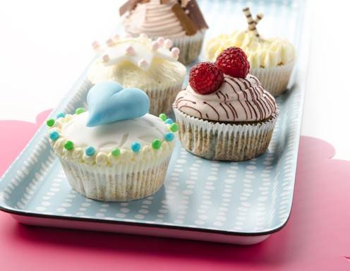 <p>Cupcakes mit Herz!</p>