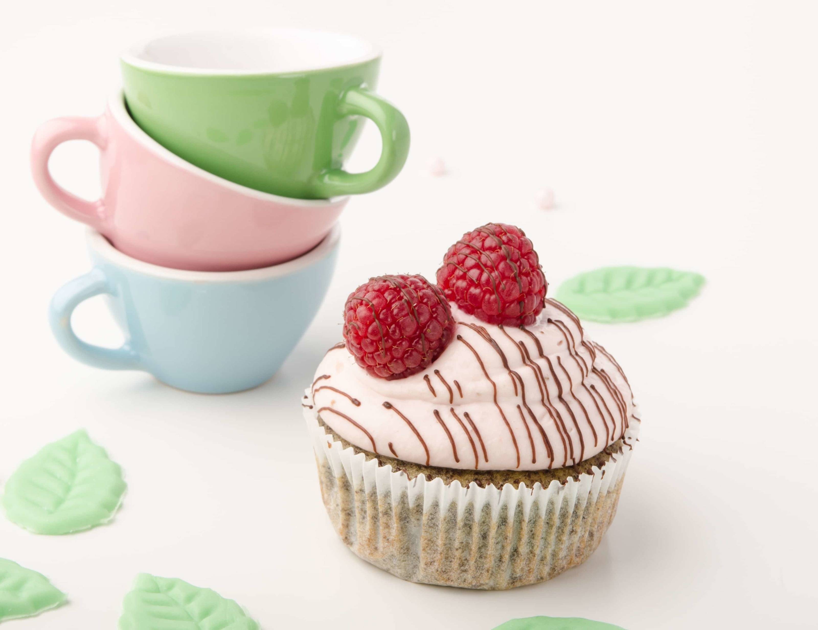 Himbeer-Mohn-Cupcakes Rezept