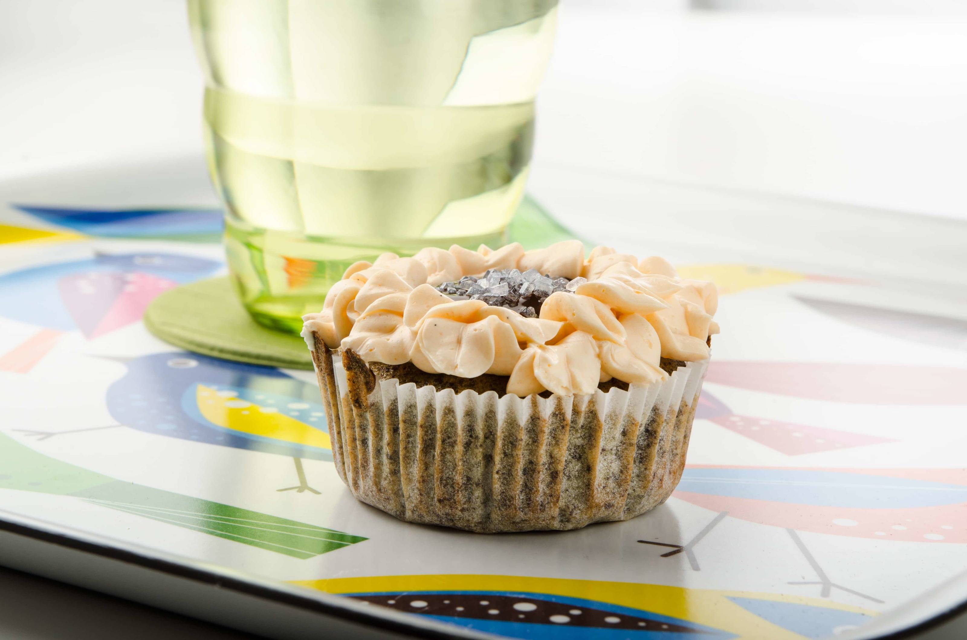 Mohn-Marillen-Cupcakes Rezept