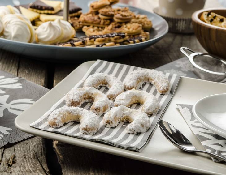Vanillekipferl ohne Ei Vanillekipferl ohne Ei