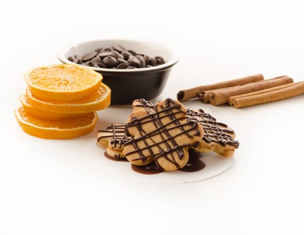 Orangen-Zimt-Butterkekse Orangen-Zimt-Butterkekse