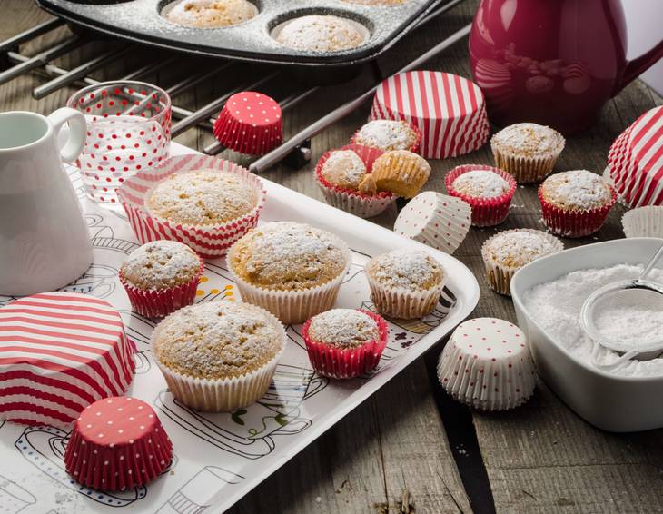 Muffins - Grundrezept Muffins - Grundrezept