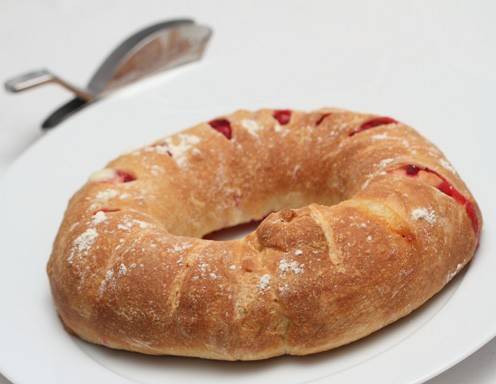 Pizzaring mit Heringssalat Rezept