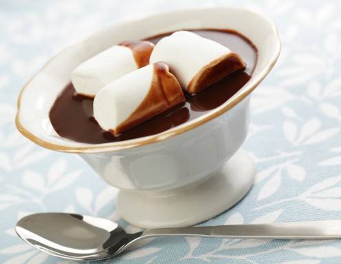 Hot Chocolate mit Marshmallows Rezept