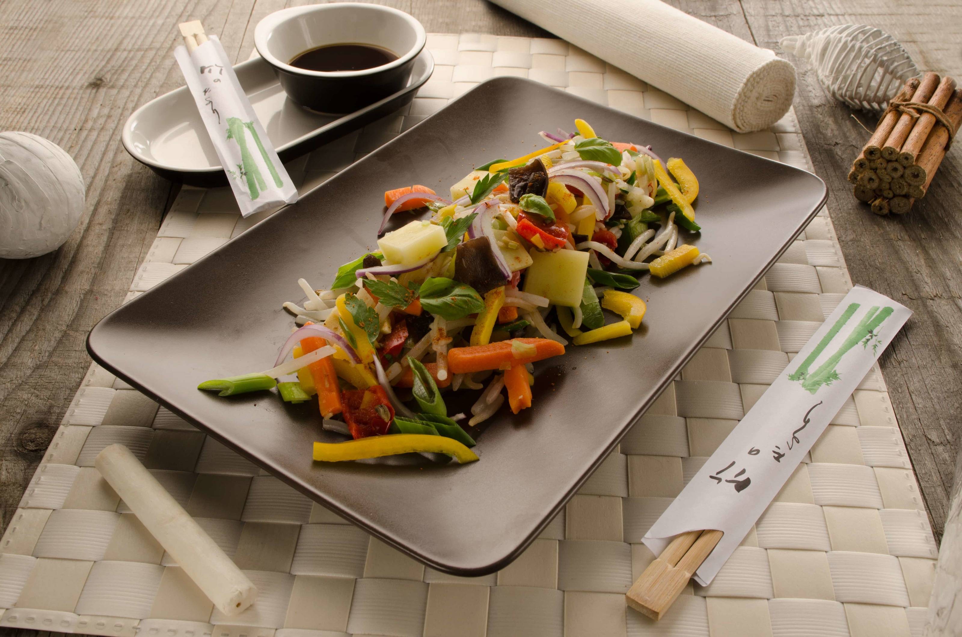 Rezept für Wok-Gemüse mit Tofu