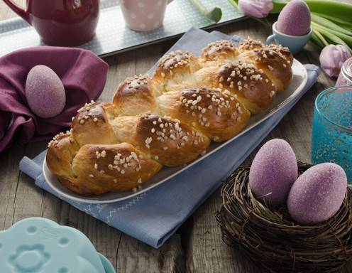 Osterzopf Rezept