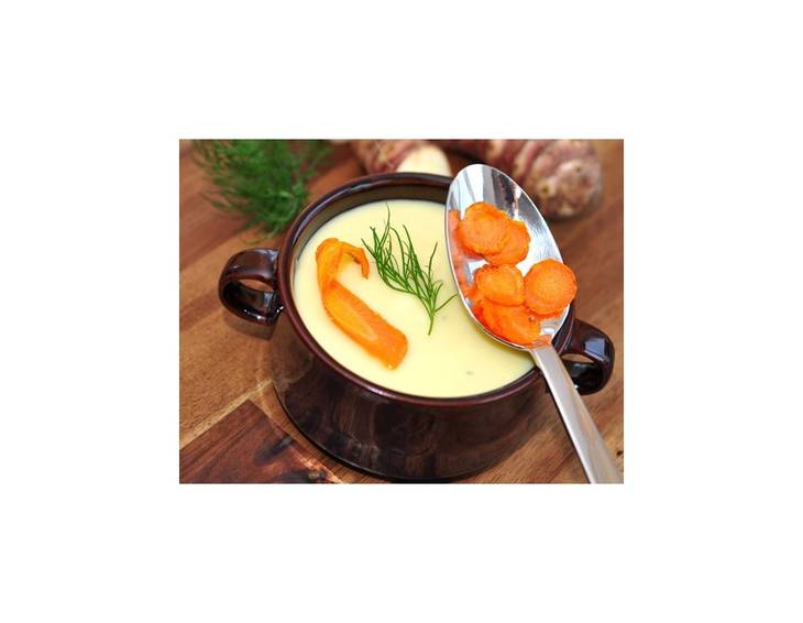 Topinamburcremesuppe Topinamburcremesuppe