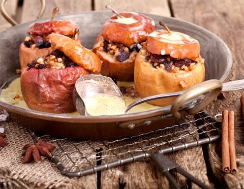 Wintergrillen - Bratapfel Rezept