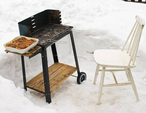 Grillen im Winter