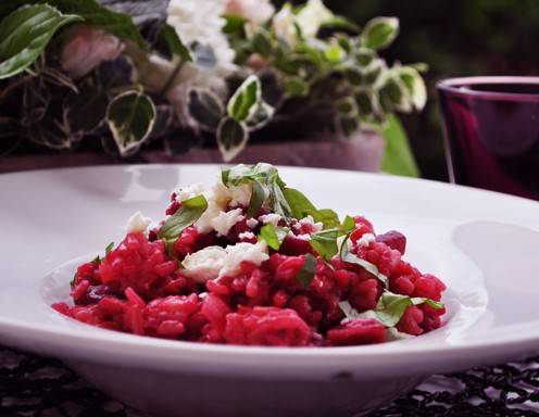 Rote-Rüben-Risotto Rezept