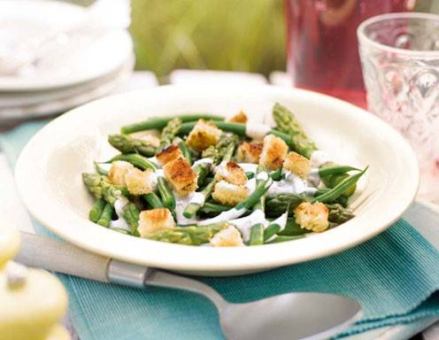 Spargel und Fisolen Rezept