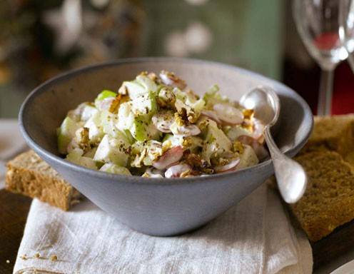 Einfacher Waldorfsalat Rezept