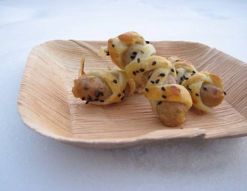 Wintergrillen - Gitterwürstel Rezept
