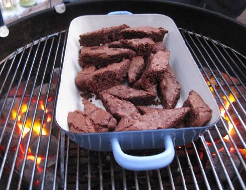 Wintergrillen - Winterbrownies Rezept