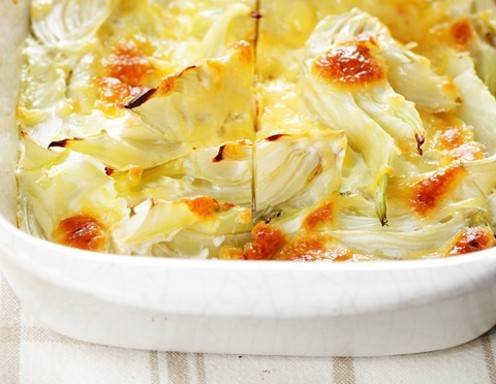 Fenchelgratin mit Erdäpfeln Rezept