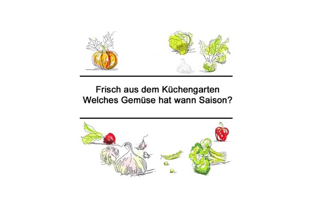 Saisonkalender Gemüse aus dem Küchengarten