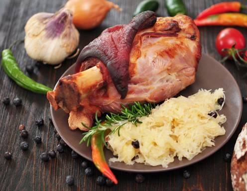 Wintergrillen - Grillstelze Rezept