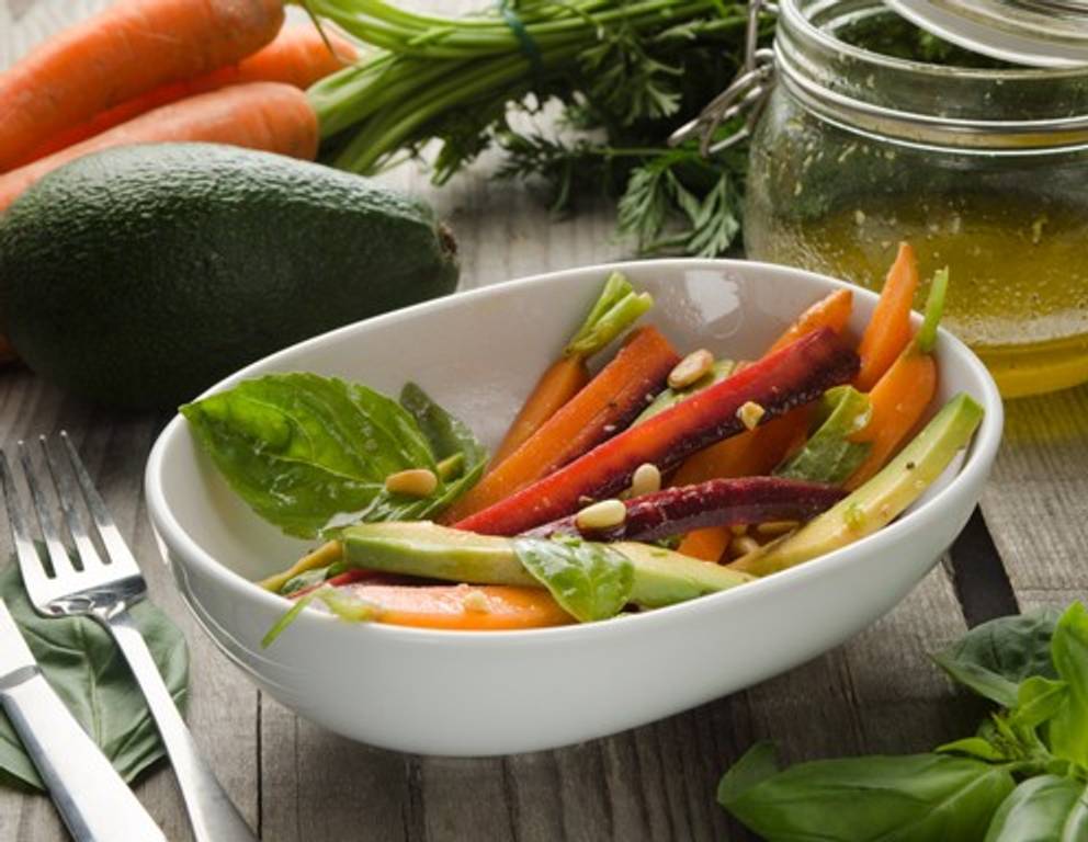 Karotten-Avocado-Salat Karotten-Avocado-Salat