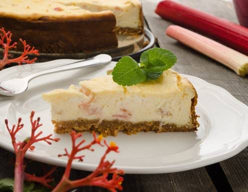 Rhabarber-Cheesecake Rezept