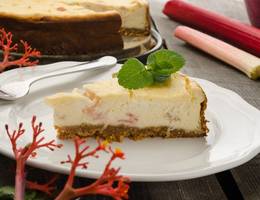 Rhabarber-Cheesecake Rhabarber-Cheesecake
