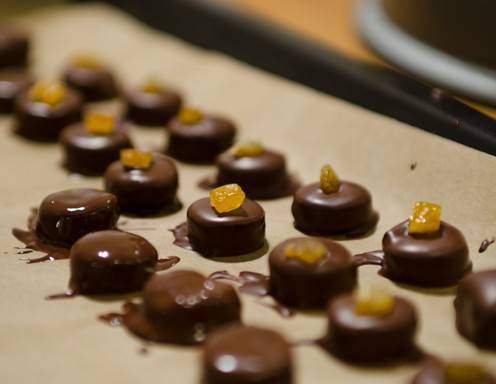 Orangenmarzipanpralinen Rezept