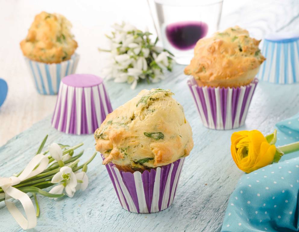 Bärlauch-Muffins Bärlauch-Muffins
