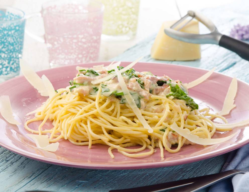 Bärlauch-Carbonara Bärlauch-Carbonara